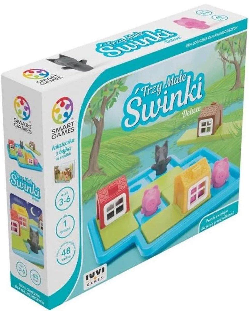 SmartGames Trzy Małe Świnki Puzzel