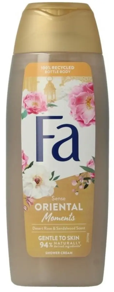 Fa Oriental Moments Douchecrème 250ml - Woestijnroos & Sandelhout - 7 Stuks