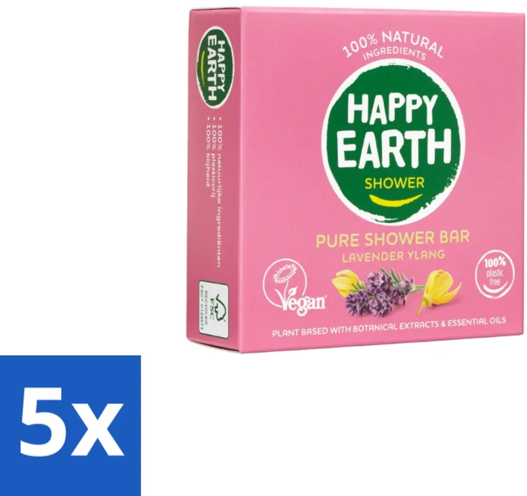 Happy Earth Shower Bar Lavender Ylang