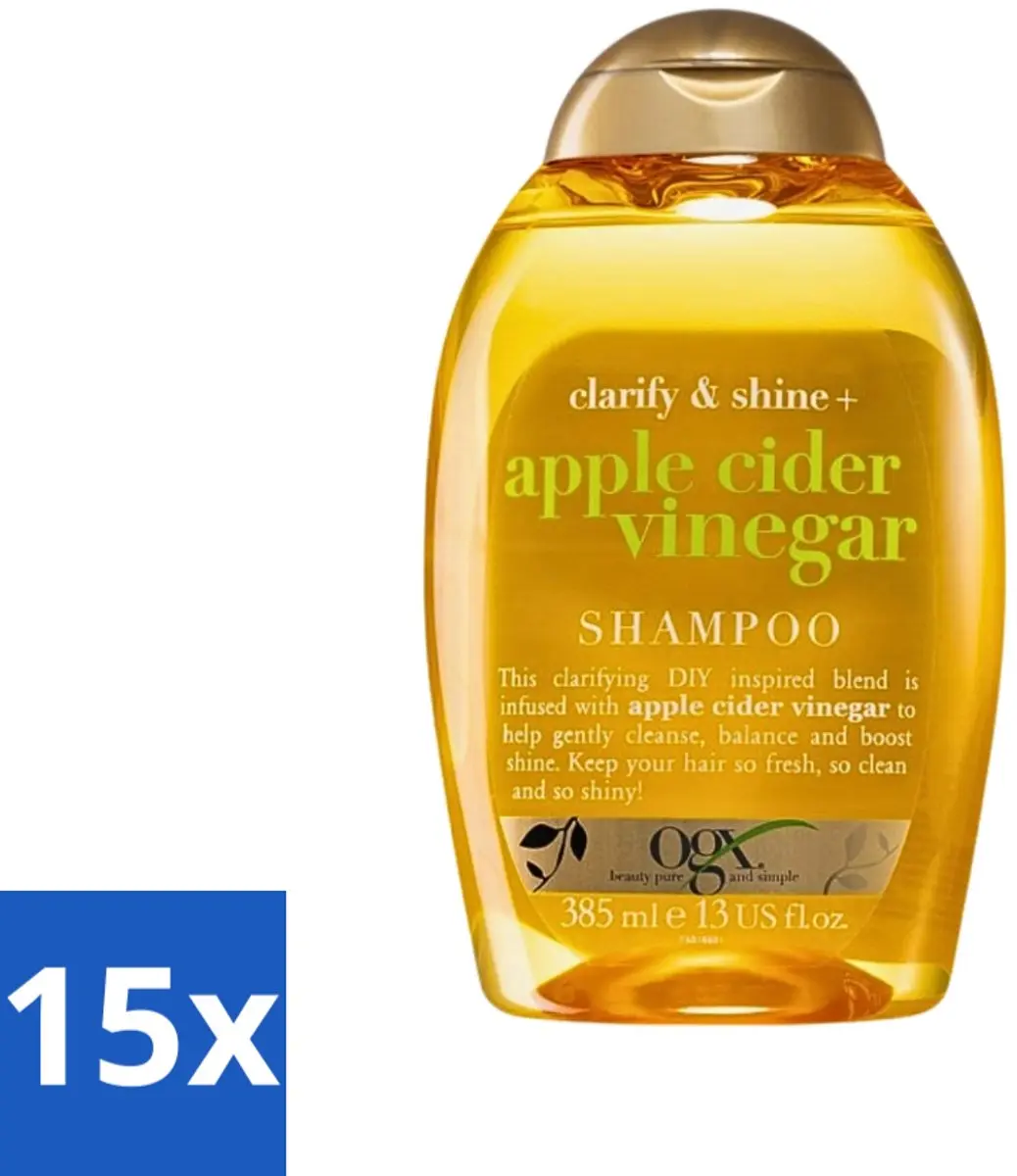 OGX Apple Cider Vinegar Shampoo Clarify + Shine
