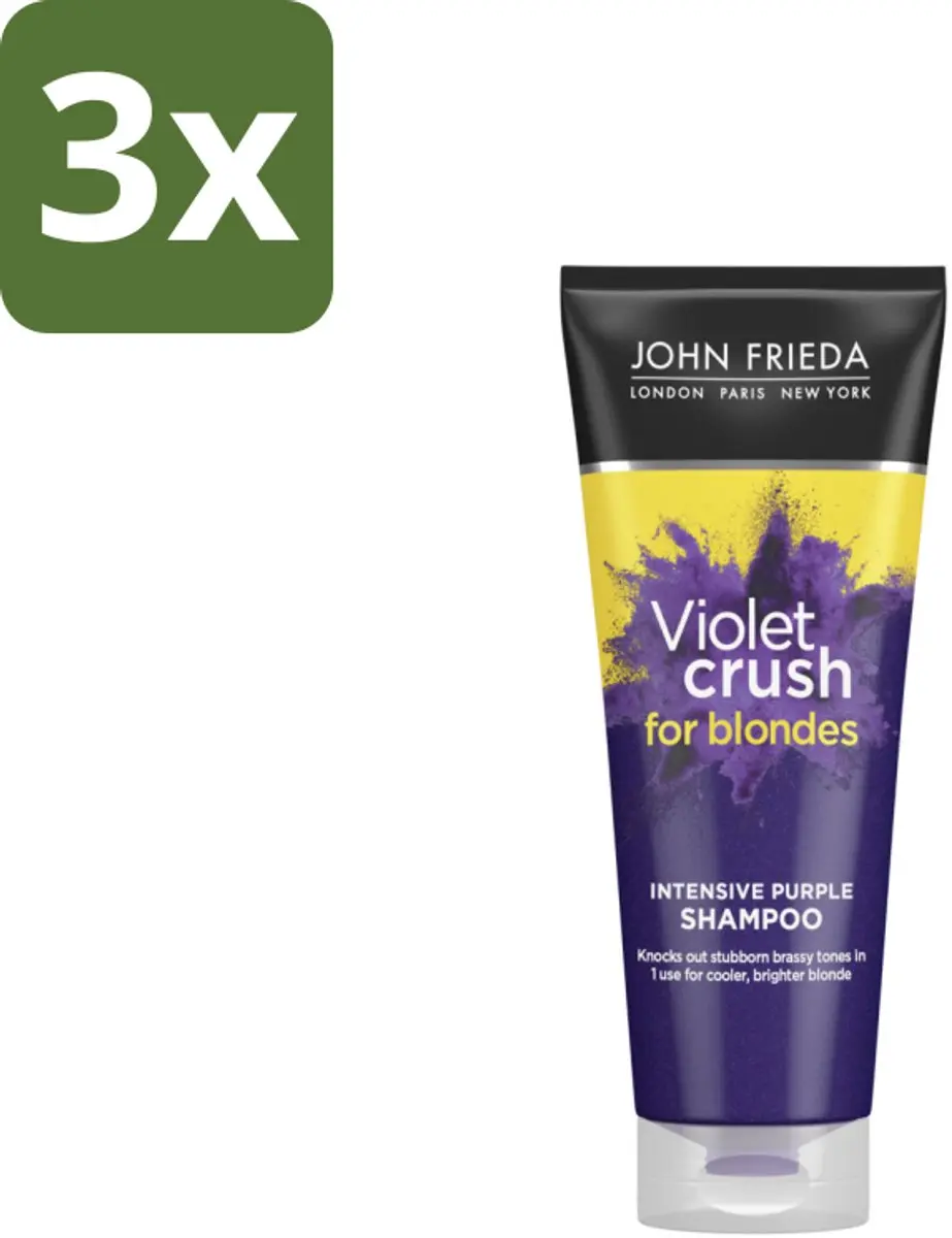 John Frieda Sheer Blonde Violet Crush Shampoo 250ml