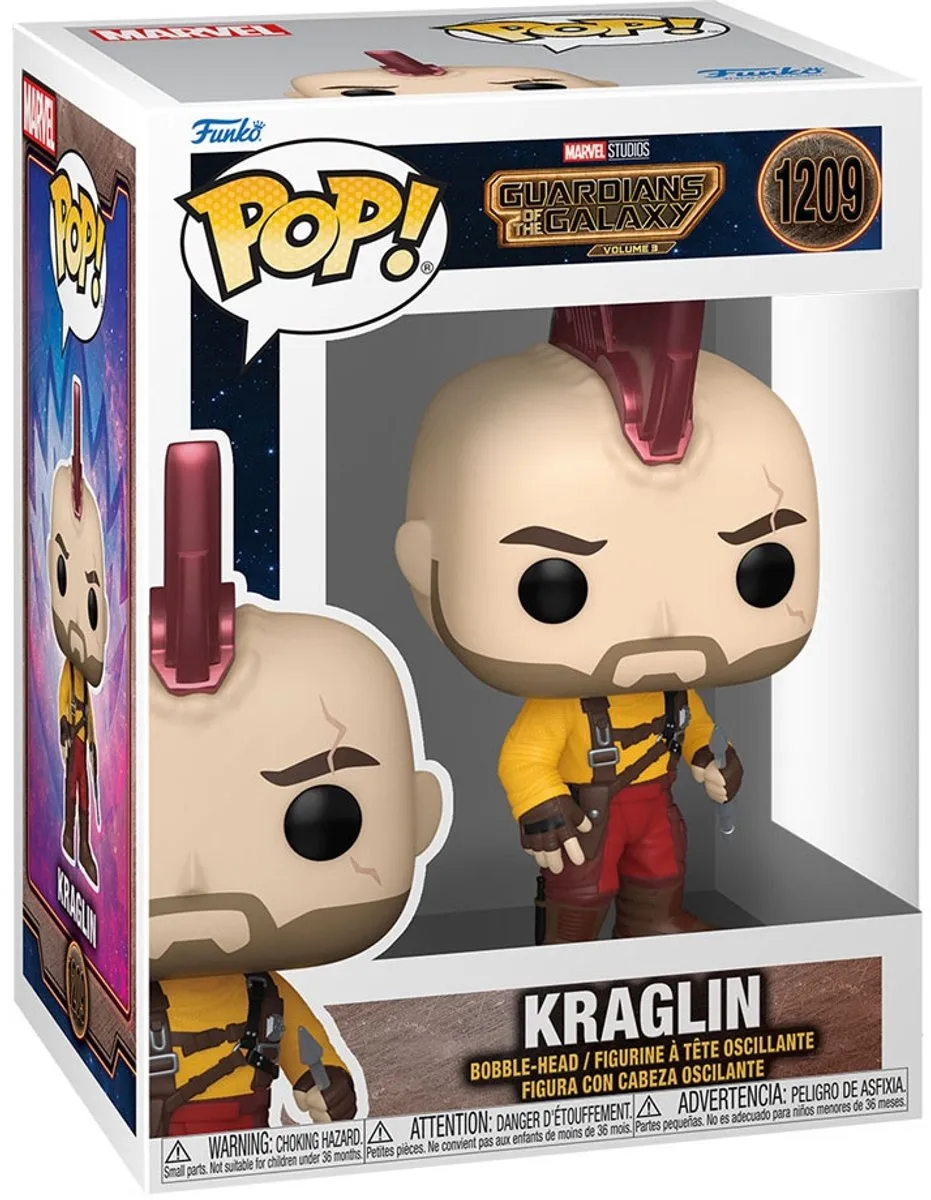 Funko POP! Marvel Kraglin - Guardians of the Galaxy - 9cm - Multicolor