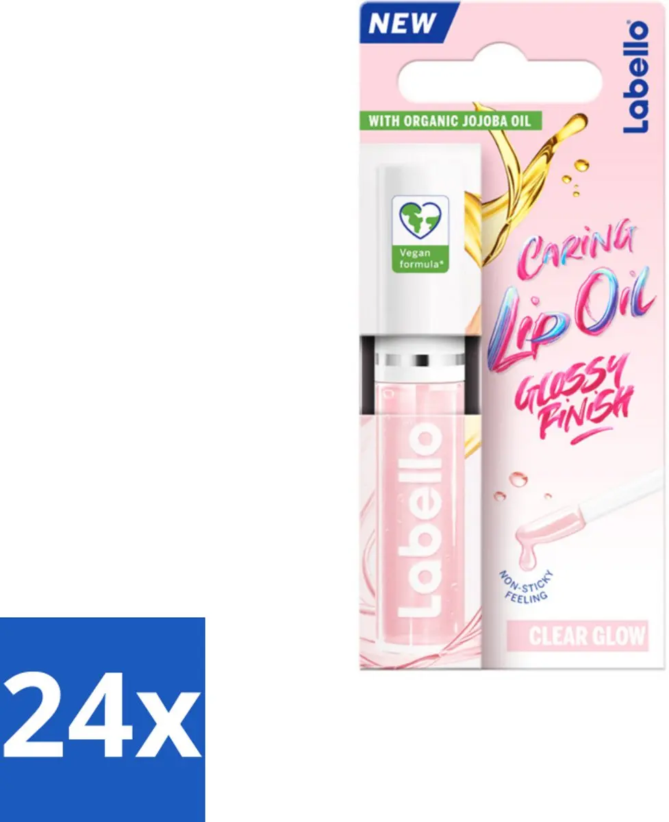 Labello Caring Lip Oil Clear Glow 5,5ml