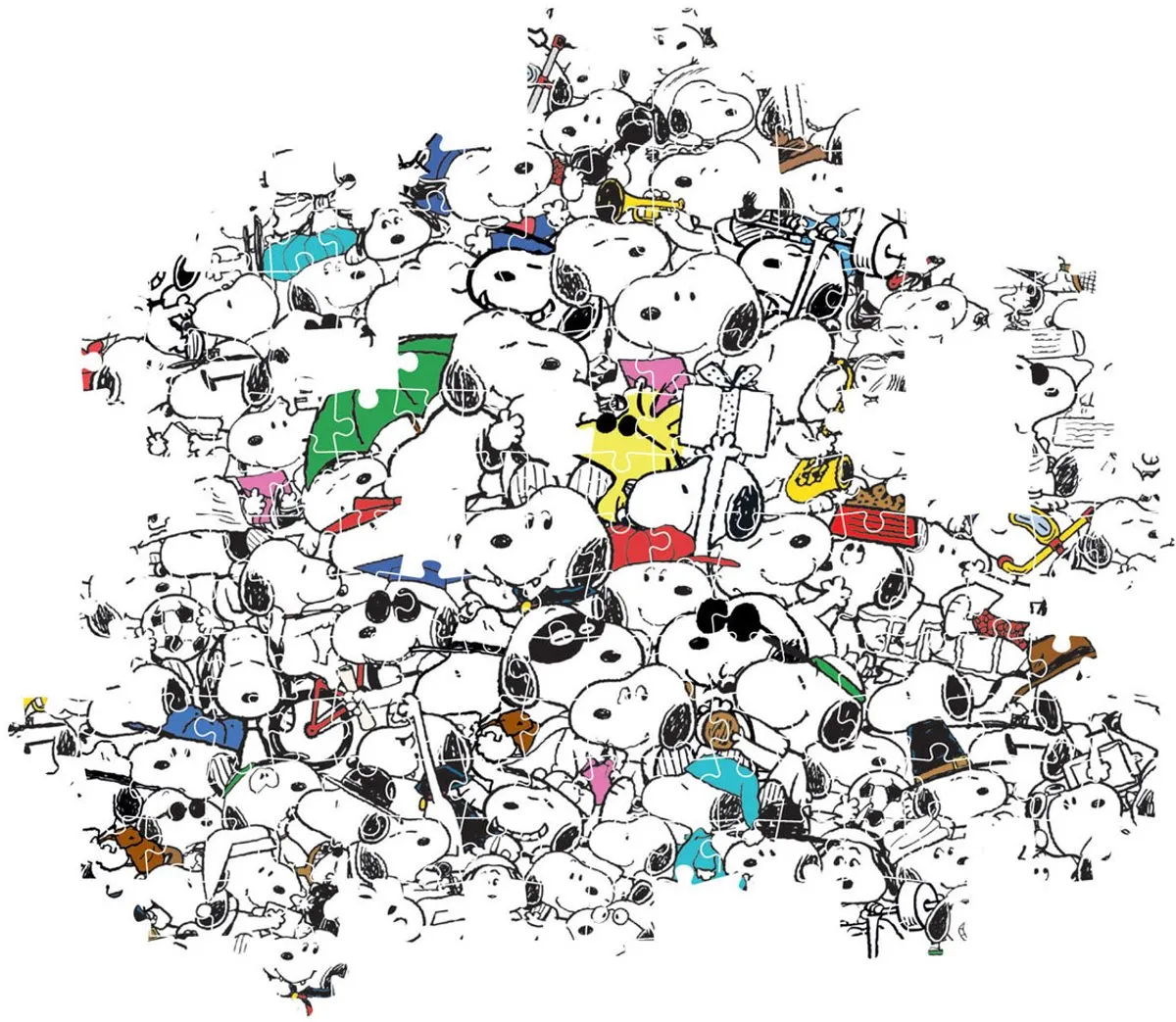 Clementoni Impossible Peanuts Puzzel 1000 Stuks - Multicolor