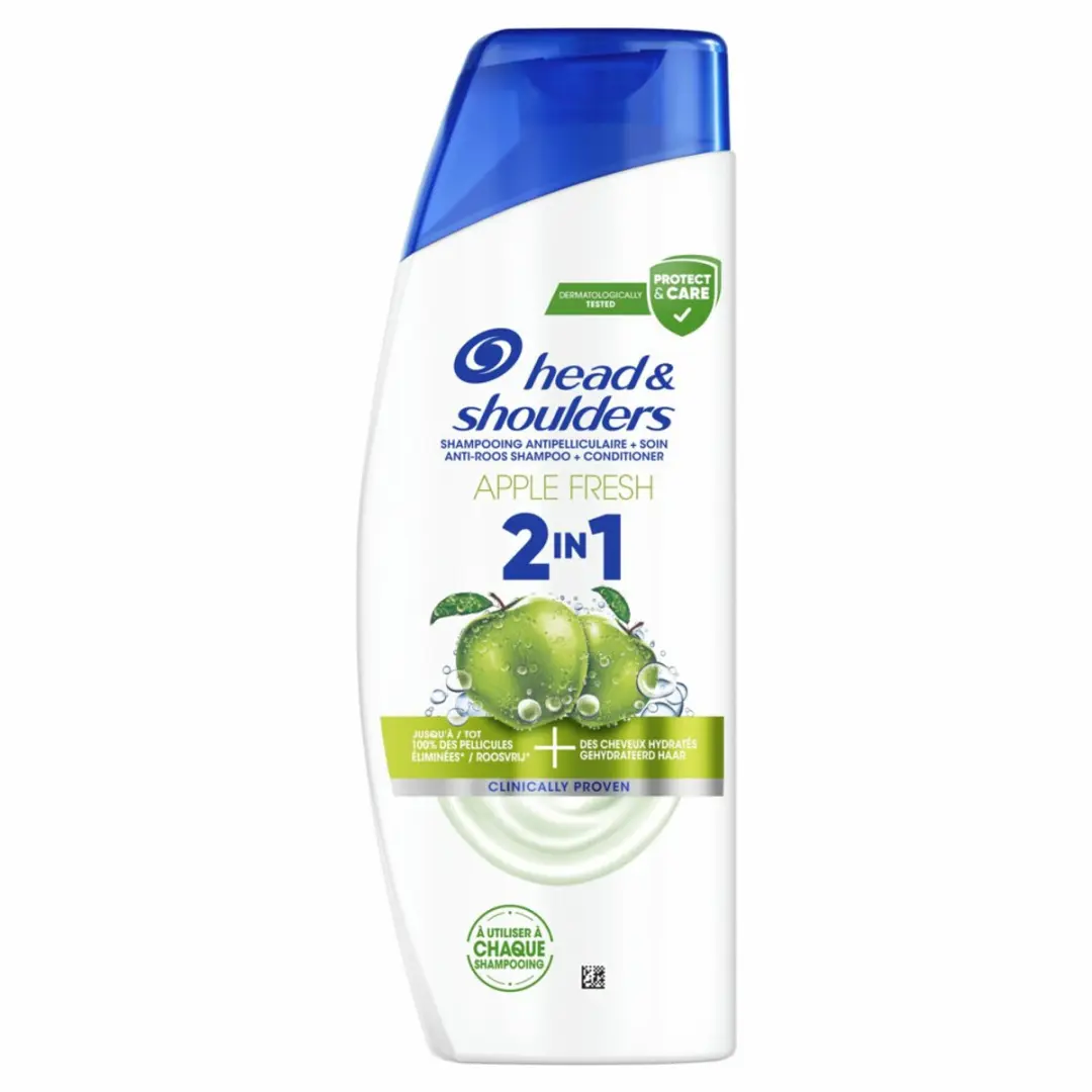 Head & Shoulders Apple Fresh 2-in-1 Shampoo 300ml - 7 Stuks
