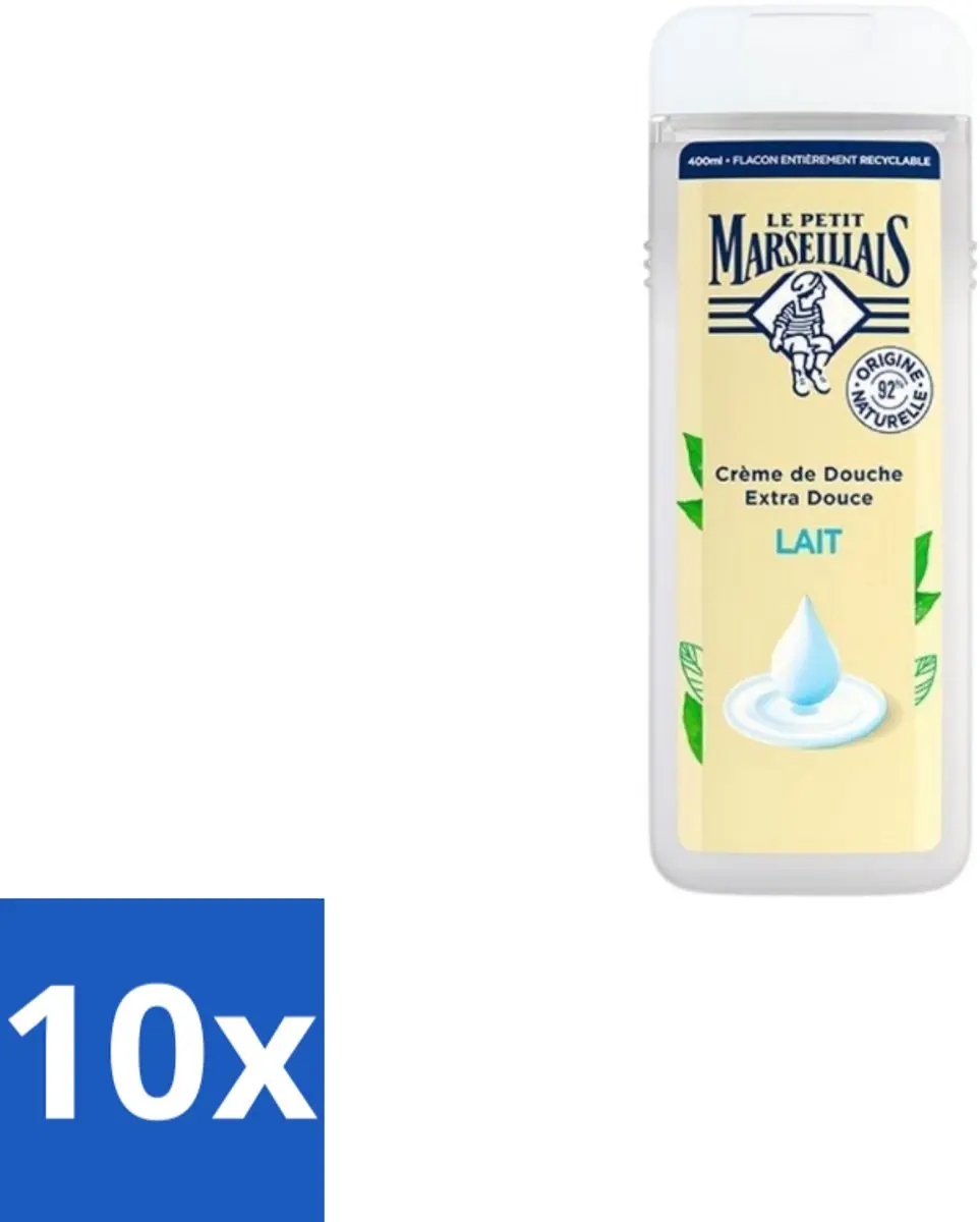 Le Petit Marseillais Douchecrème Lait 400ml