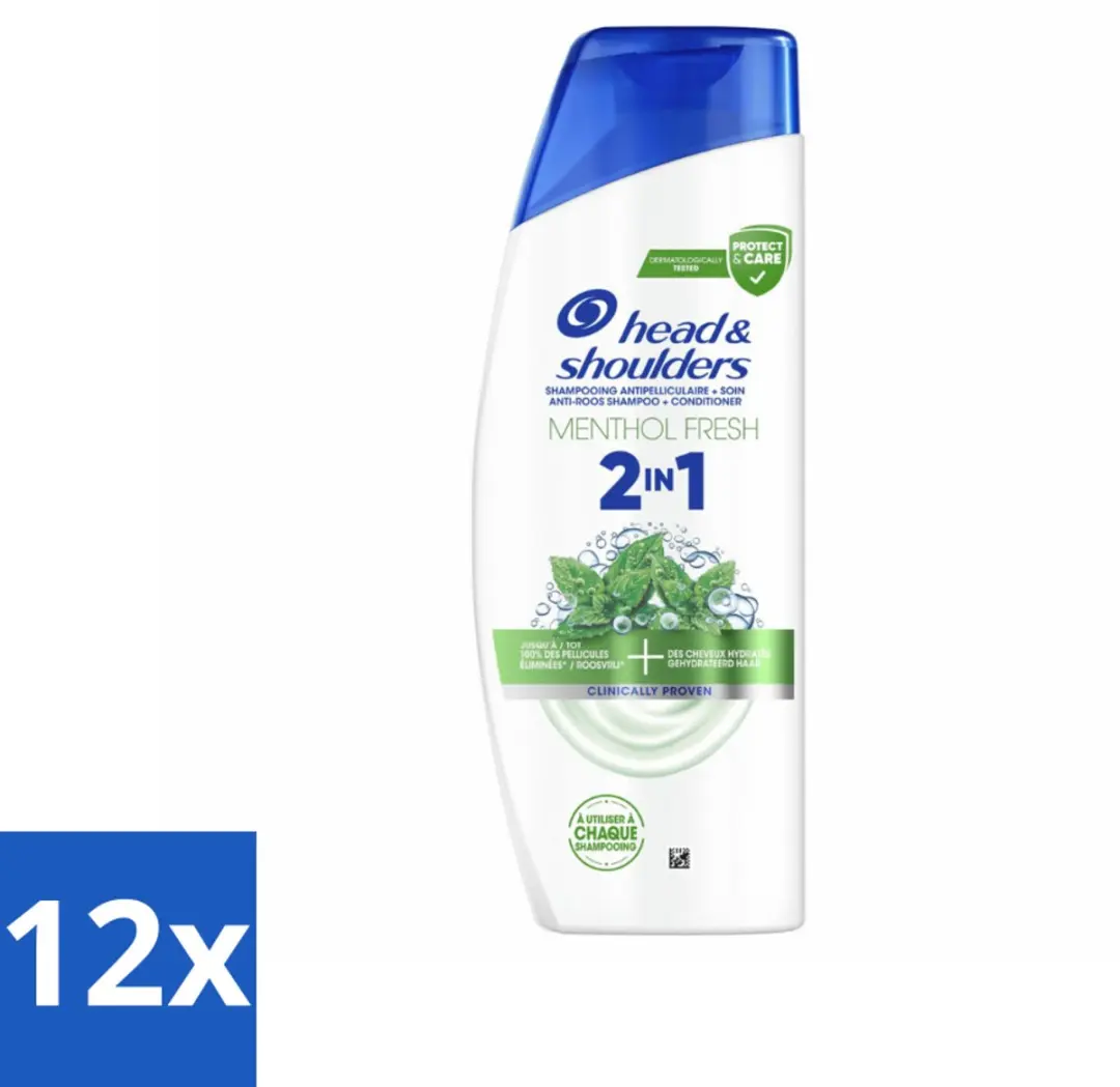 Head & Shoulders Menthol Fresh 2-in-1 Shampoo 300ml