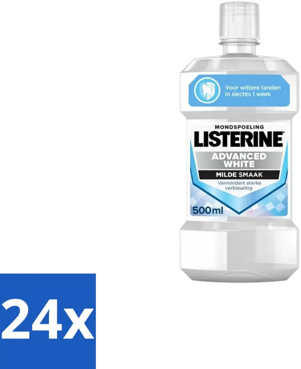 Listerine Advanced White Mondwater 500ml