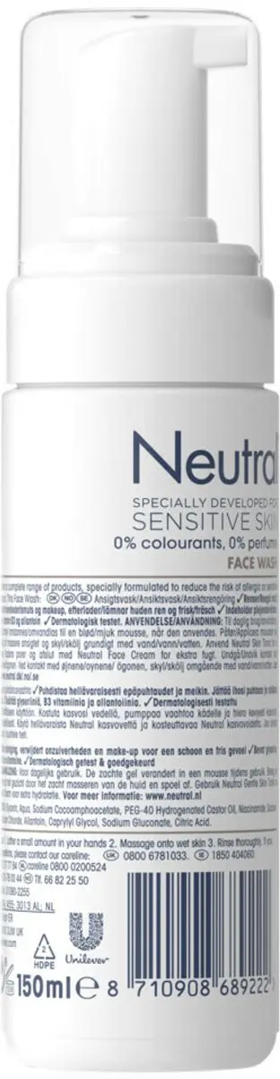 Neutral Facewash 150ml