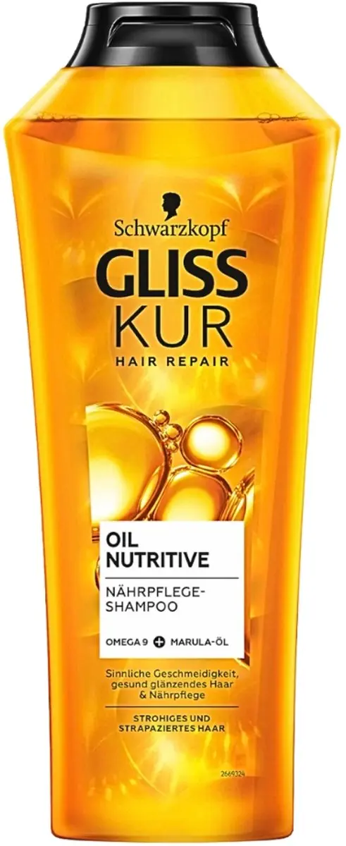 Gliss Kur Oil Nutritive Shampoo 400ml - 7 Stuks