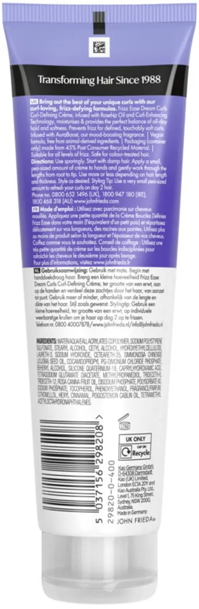 John Frieda Frizz Ease Dream Curls Crème