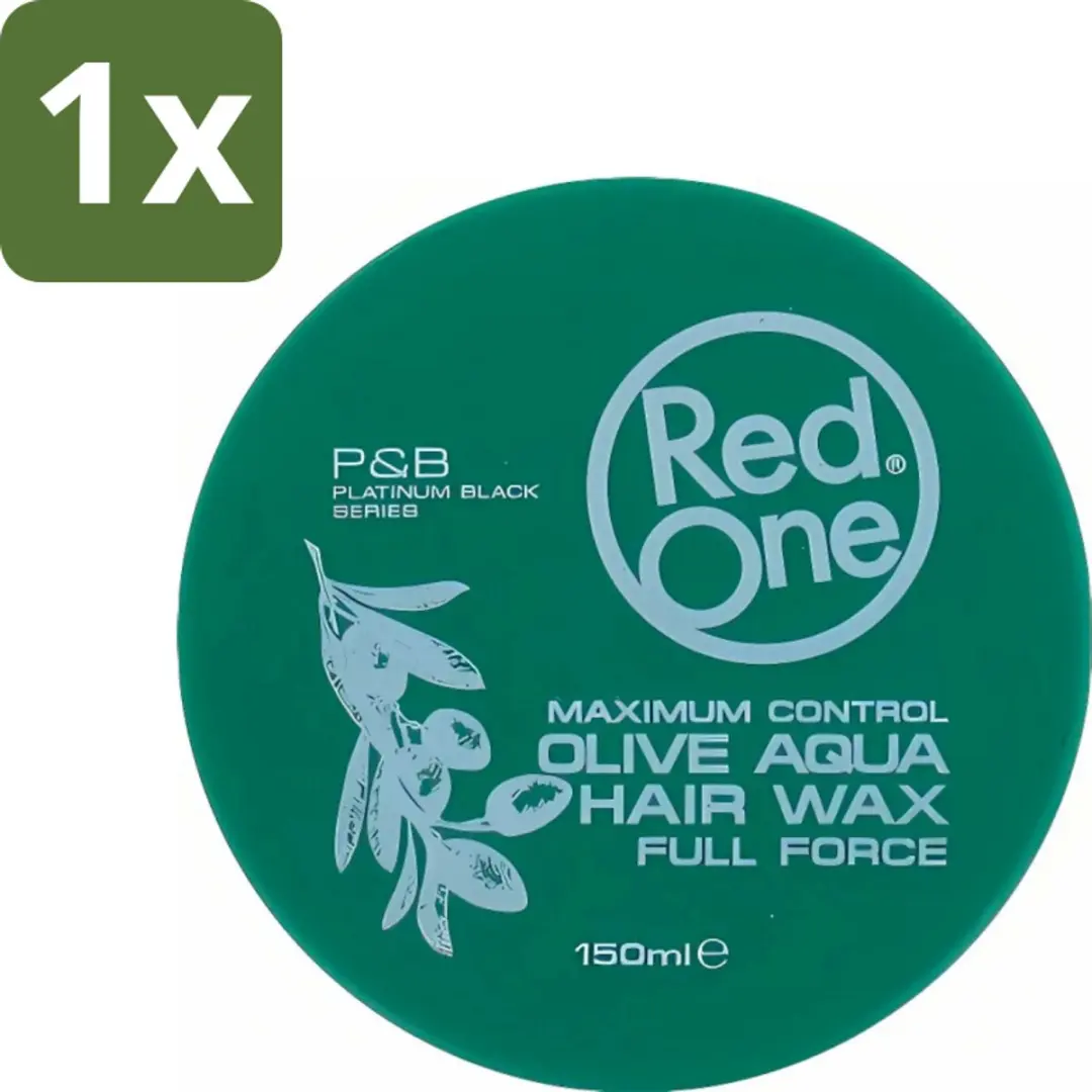 Red One Cobra Aqua Haarwax 150ml - Maximale Controle