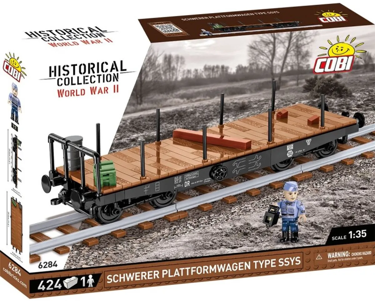 Cobi Zware Platformwagen SSYS COBI-6284 - Meerkleurig