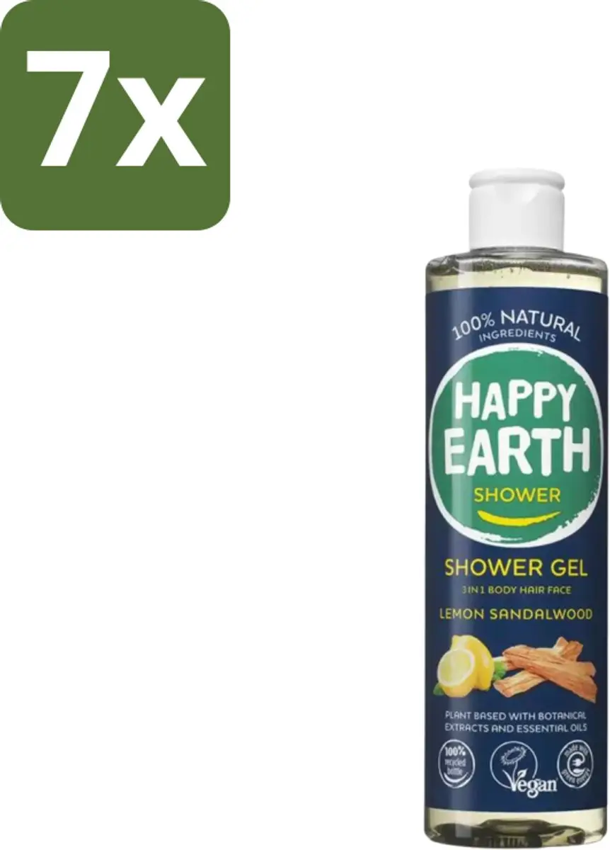 Happy Earth Men Protect Douchegel 300ml