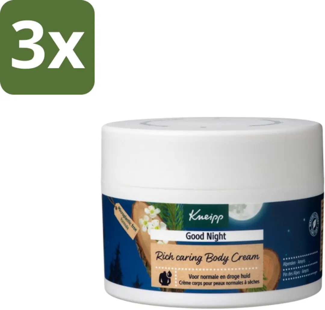Kneipp Good Night Alpenden & Amyris Bodycrème 600ml