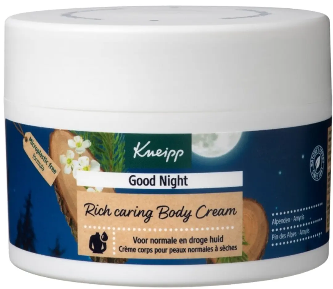 Kneipp Good Night Alpenden & Amyris Bodycrème 600ml - 3 Stuks