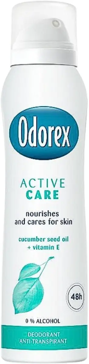 Odorex Deodorant Spray Active Care 150ml - 6 Stuks
