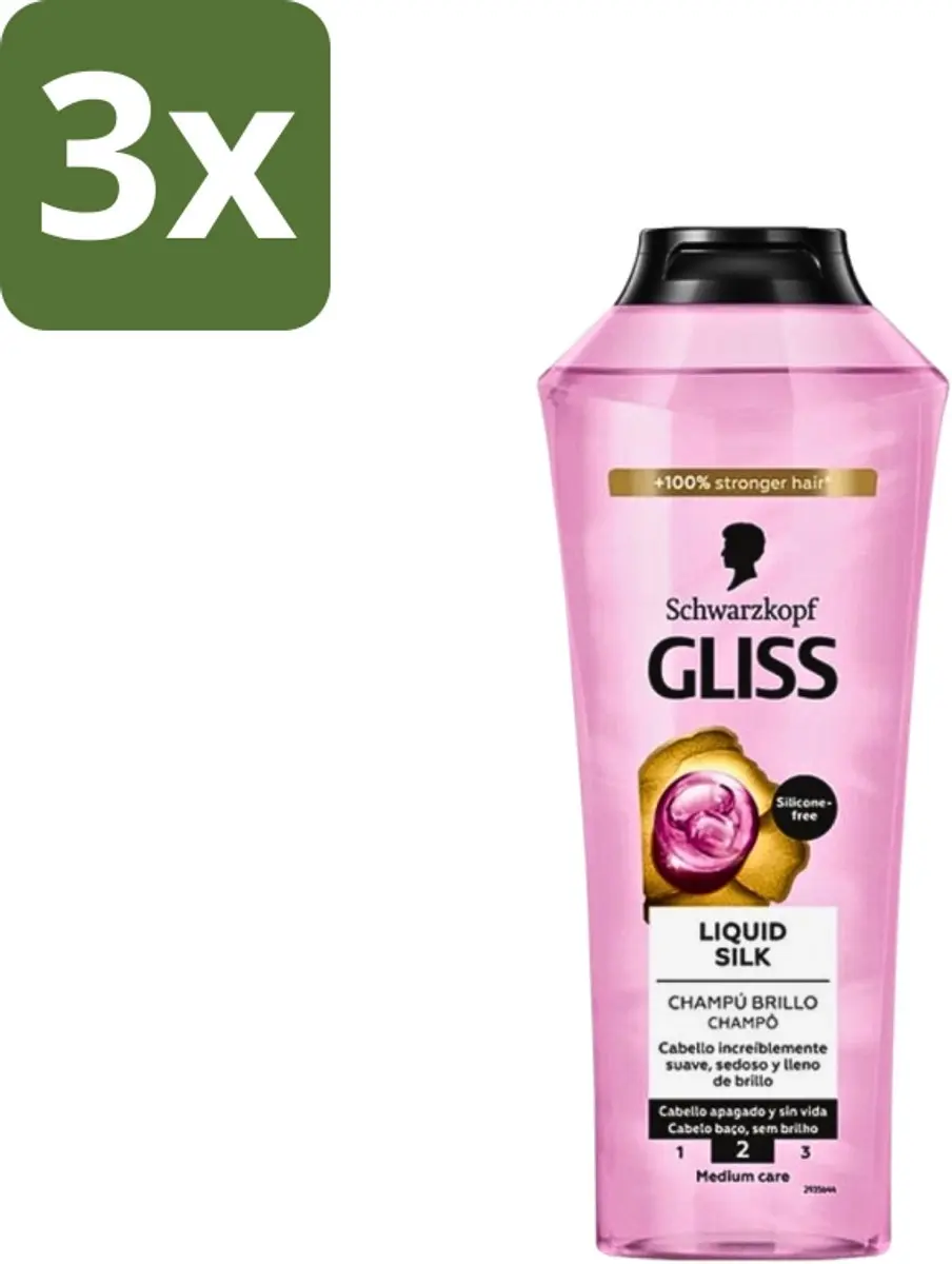 Gliss Kur Liquid Silk Shampoo 400ml