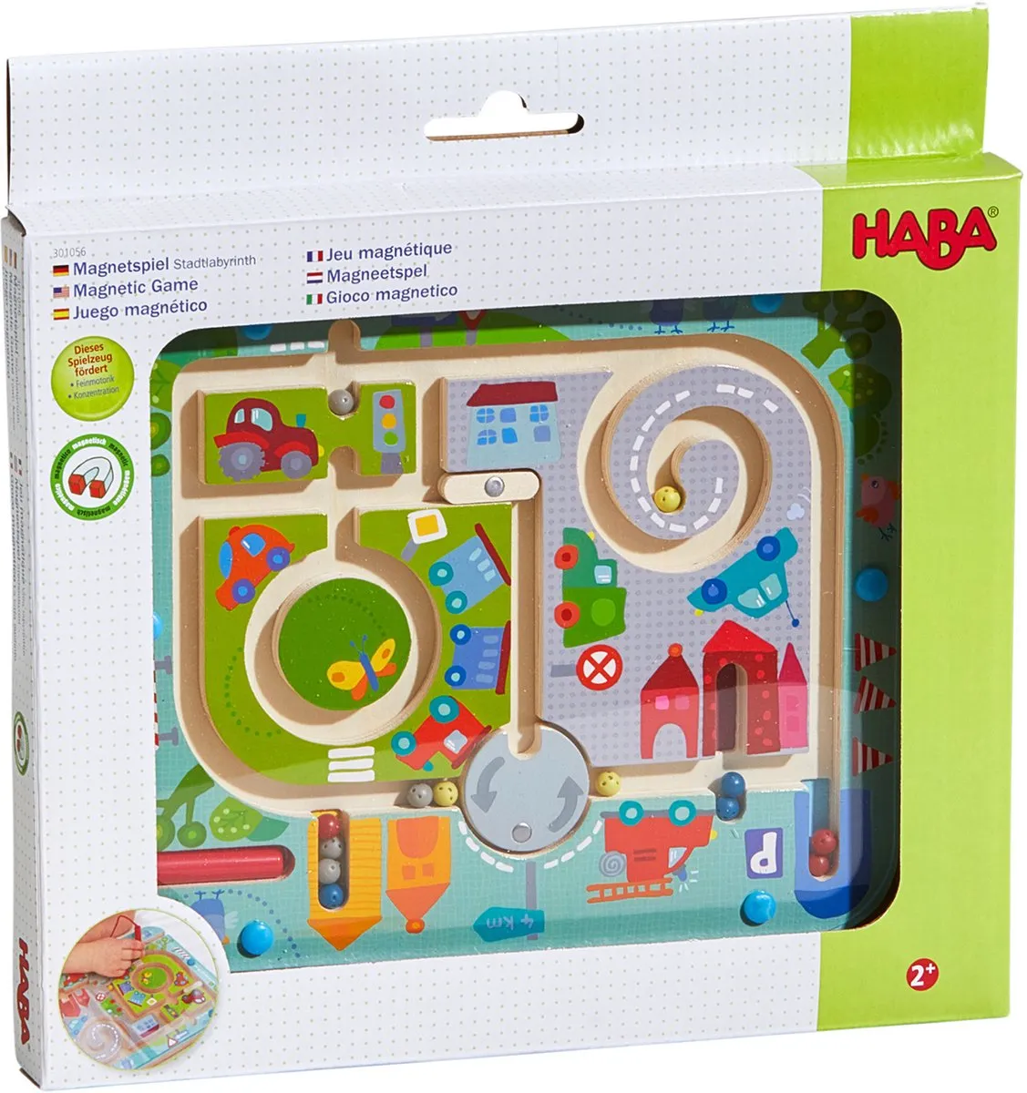 Haba Stadslabyrint Magneetspel Peuterspeelgoed