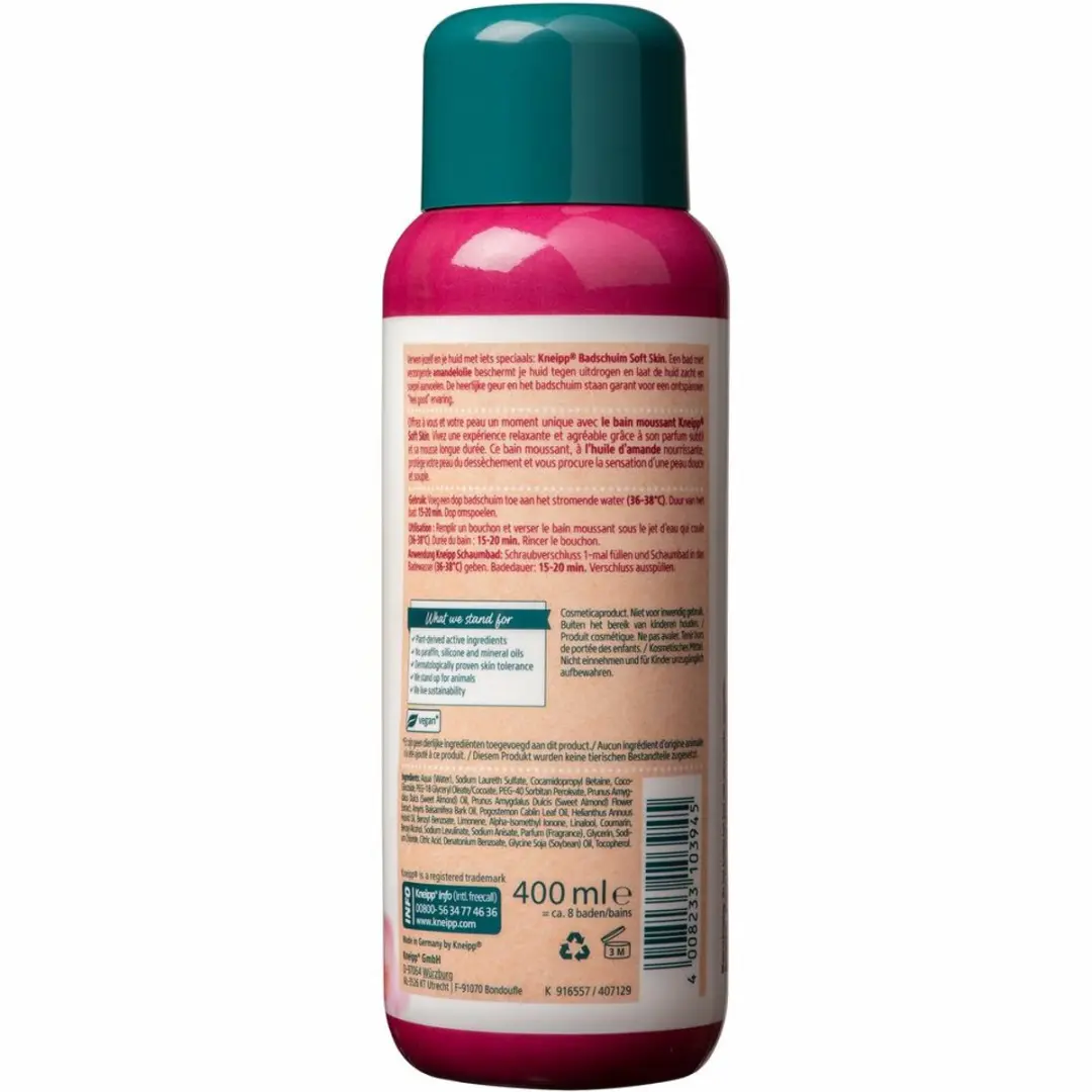 Kneipp Badschuim Amandelbloesem 400ml - 2400ml (6x400ml)