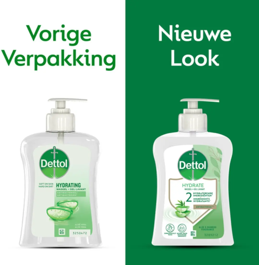 Dettol Handzeep Aloë Vera 250ml - 15 Stuks