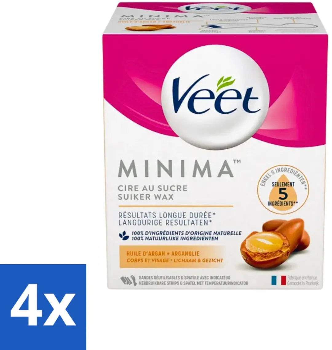 Veet Warme Wax Minima Arganolie 1000ml