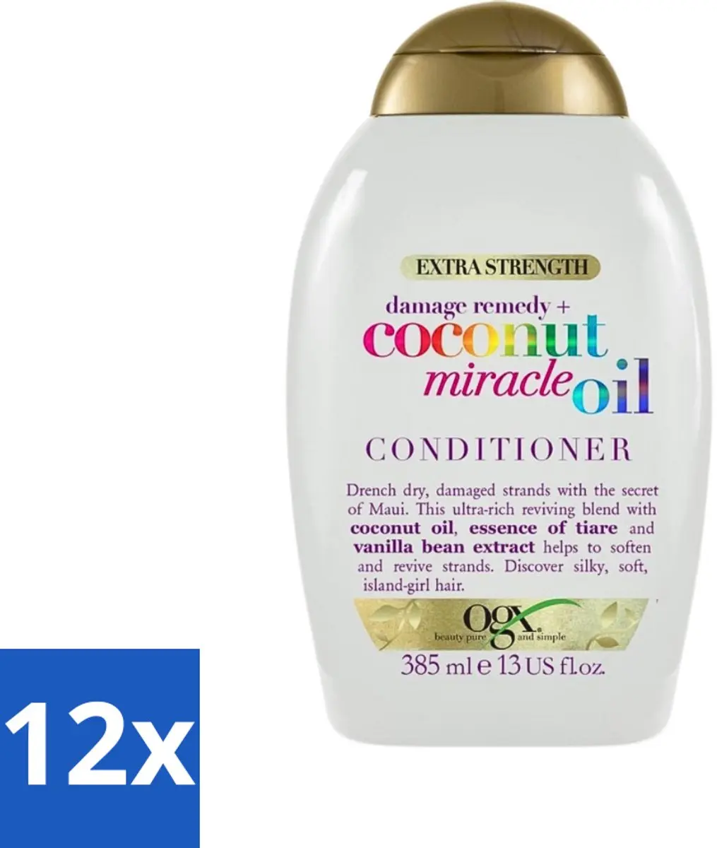 OGX Coconut Miracle Oil Conditioner 385ml