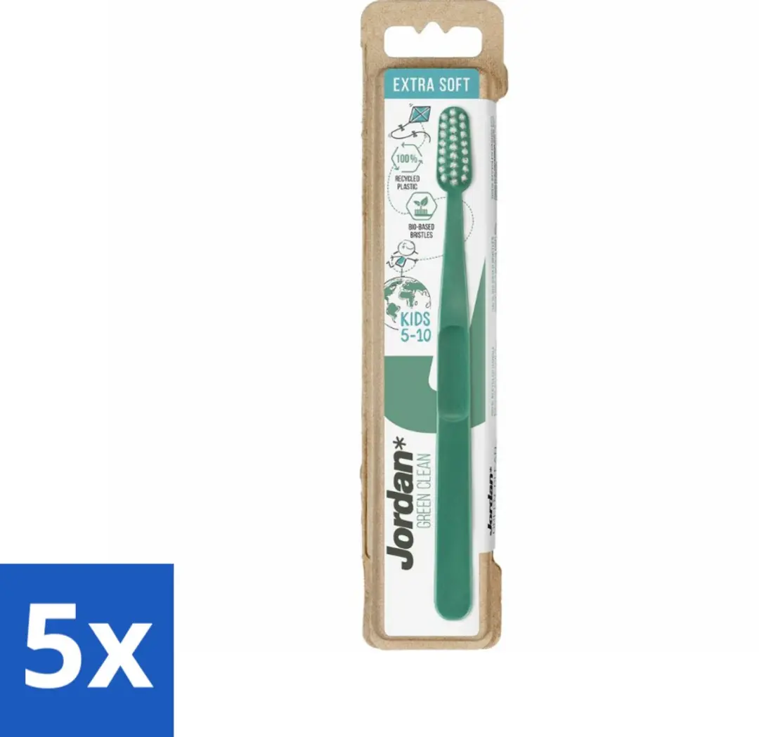 Jordan Green Clean Tandenborstel Extra Soft