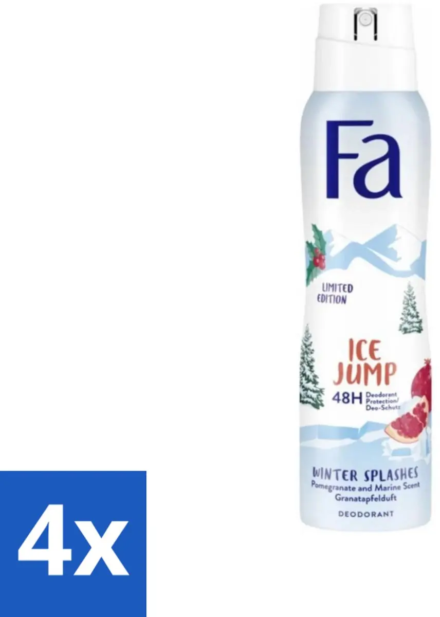 Fa Deodorant Spray Winter Splashes Ice Jump