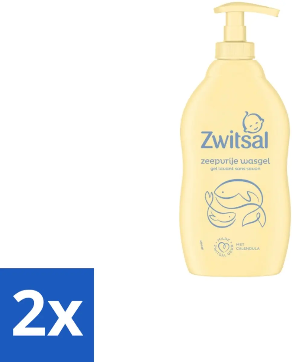 Zwitsal Zeepvrije Wasgel 400ml