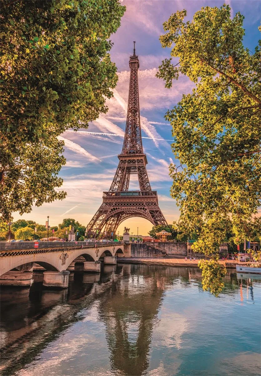 Clementoni Puzzel Langs de Seine 500 Stuks - Multikleur
