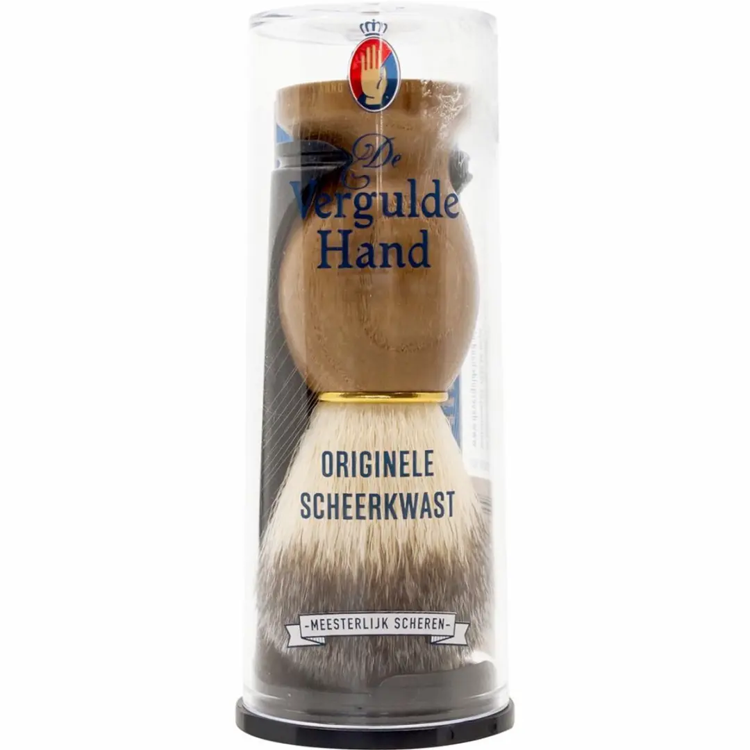 Vergulde Hand Originele Scheerkwast - 7 Stuks