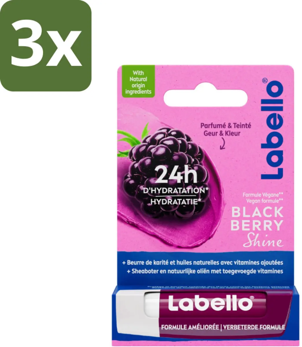 Labello Blackberry Shine Lippenbalsem
