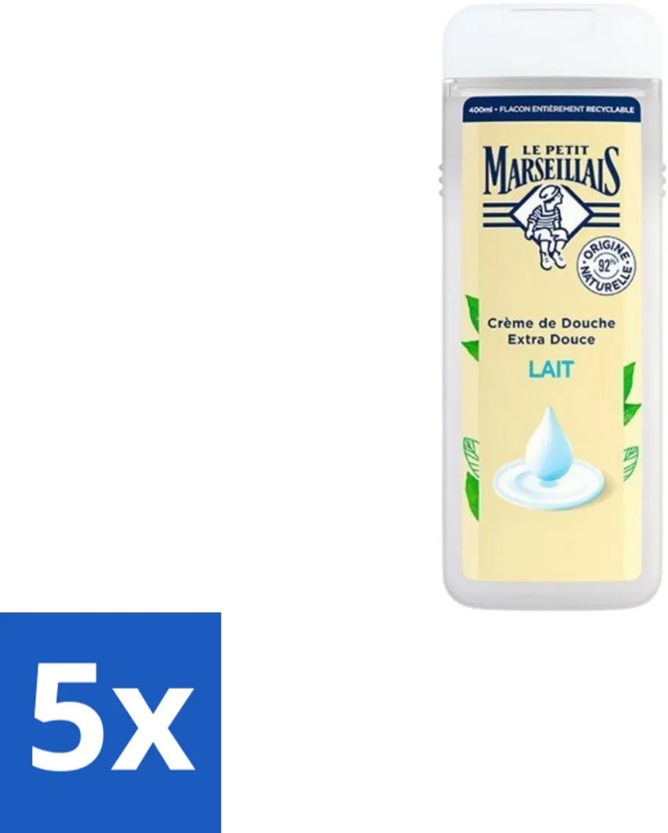 Le Petit Marseillais Douchecrème Lait 400ml