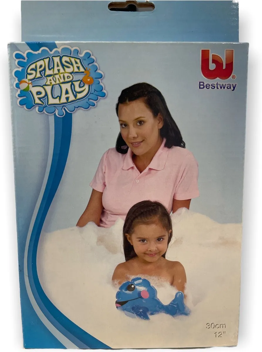 Bestway Mini Walvis Badspeeltje 25cm - Blauw