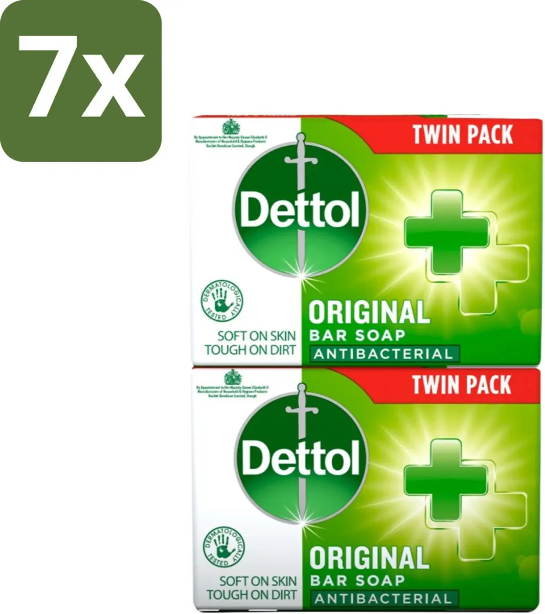 Dettol Zeeptabletten Origineel - 7 Stuks