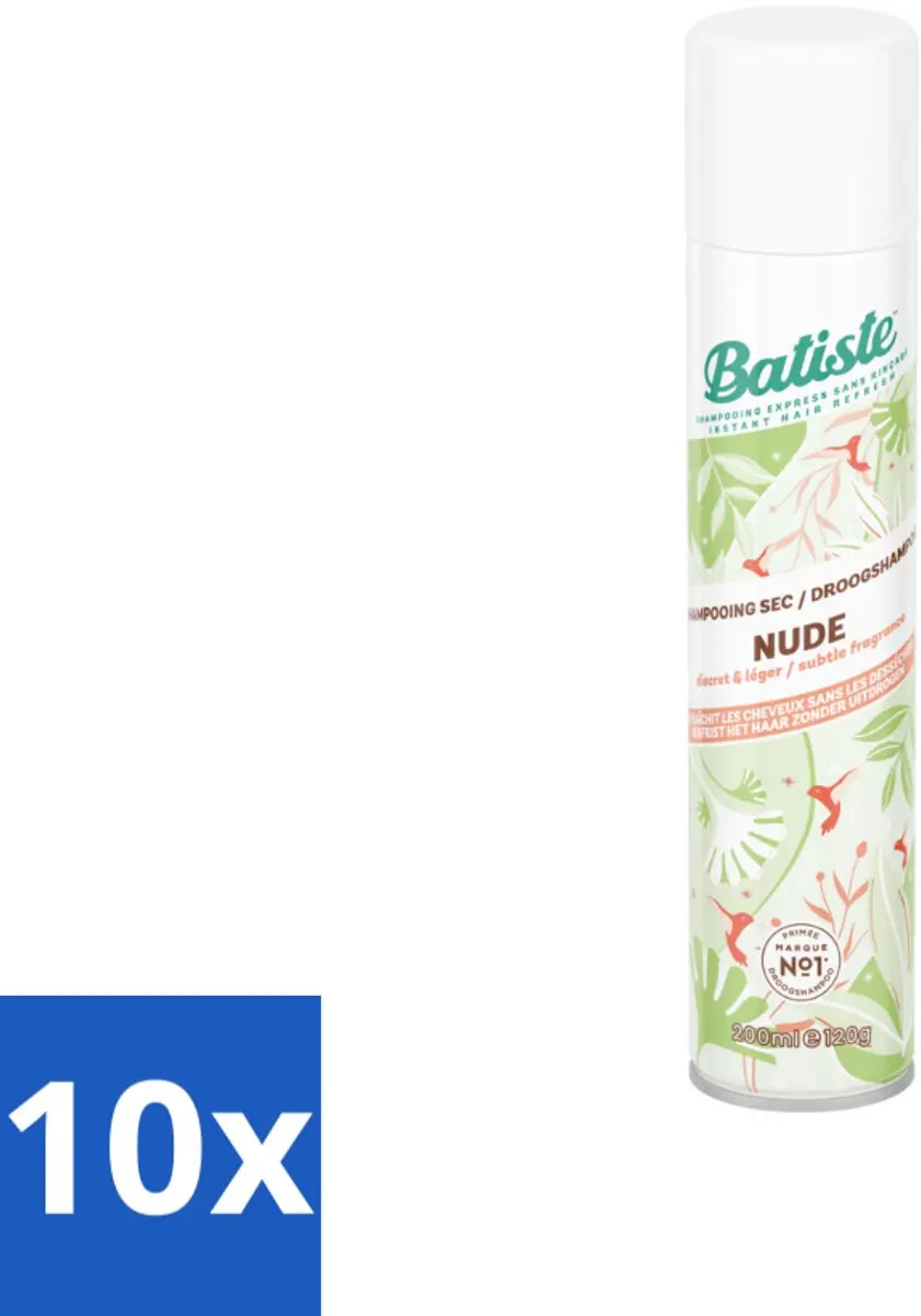 Batiste Nude Droogshampoo 200ml