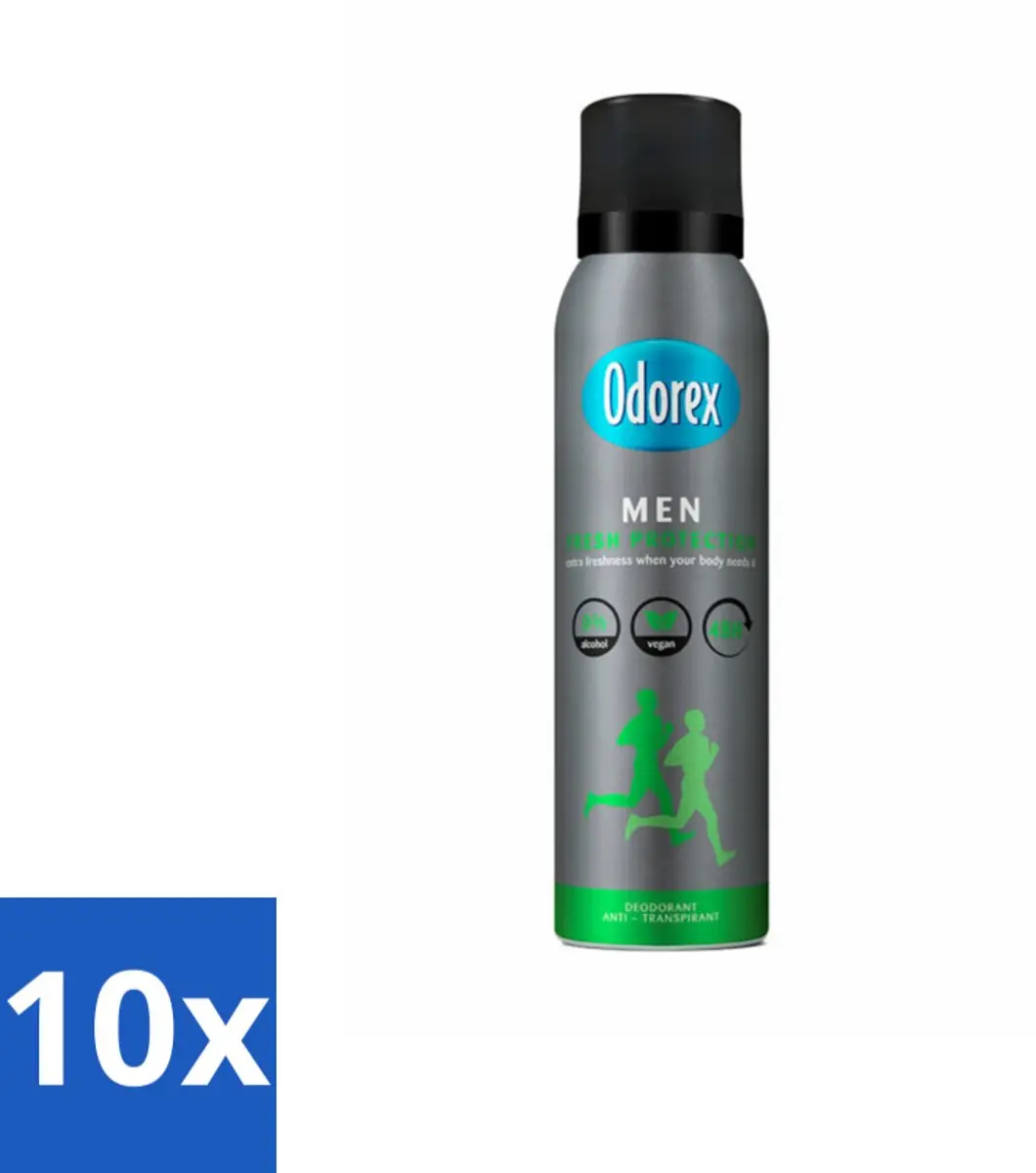 Odorex Deodorant Spray Fresh Protection 150ml - 10 Stuks
