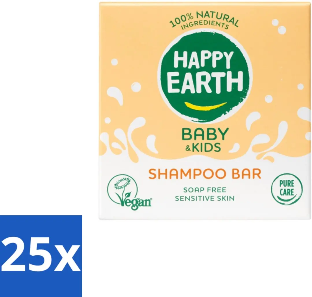 Happy Earth Baby & Kids Shampoo Bar 50g