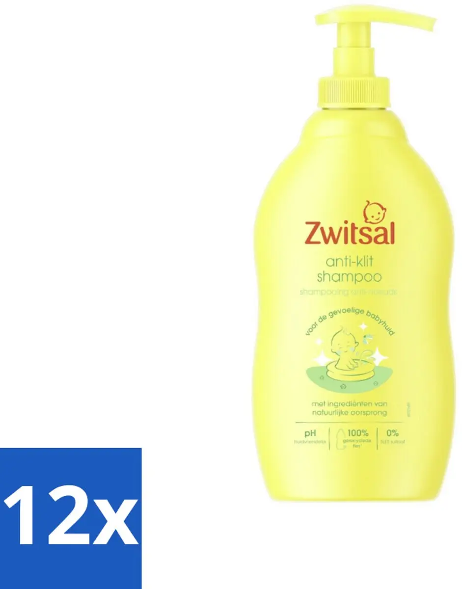 Zwitsal Anti-Klit Shampoo 400ml
