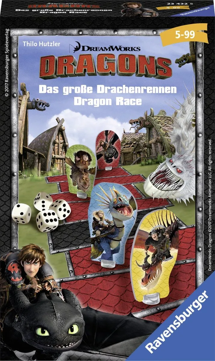 Ravensburger Dragons Race Pocketspel