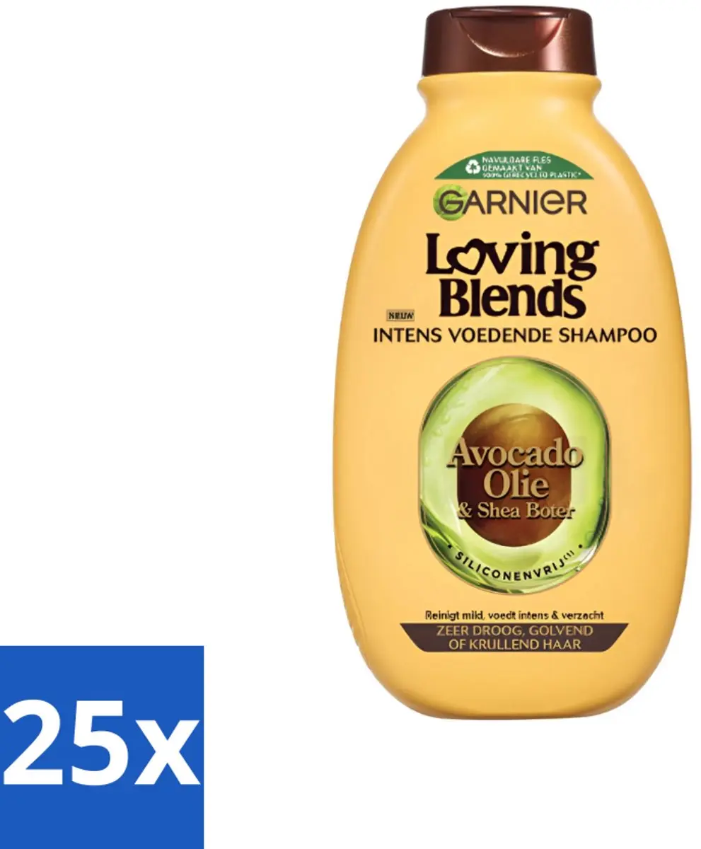 Garnier Loving Blends Avocado & Shea Shampoo 300ml - 25 Stuks