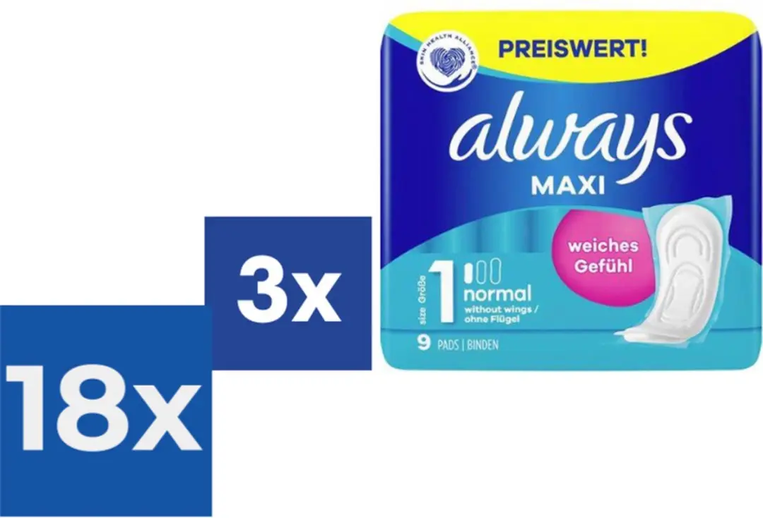 Always Maxi Normal Maandverband