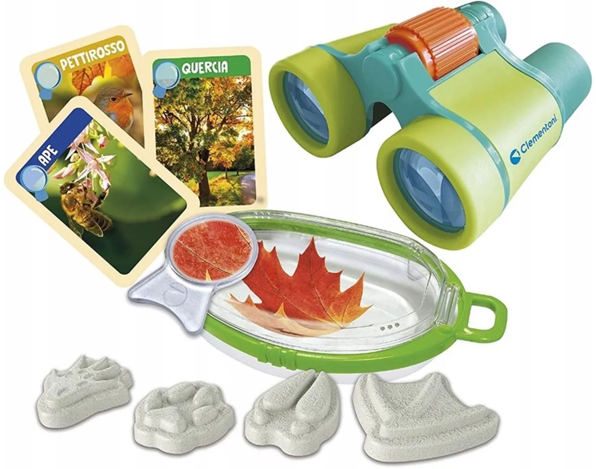 Clementoni Natuur Ontdekker Set - Verrekijker 5+ - afbeelding 2 van 3