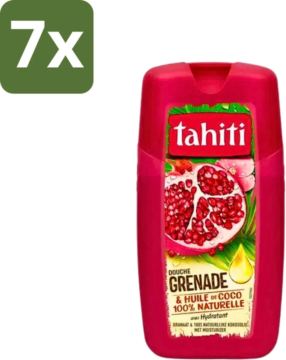 Tahiti Douchegel Granaatappel & Kokosolie 250ml