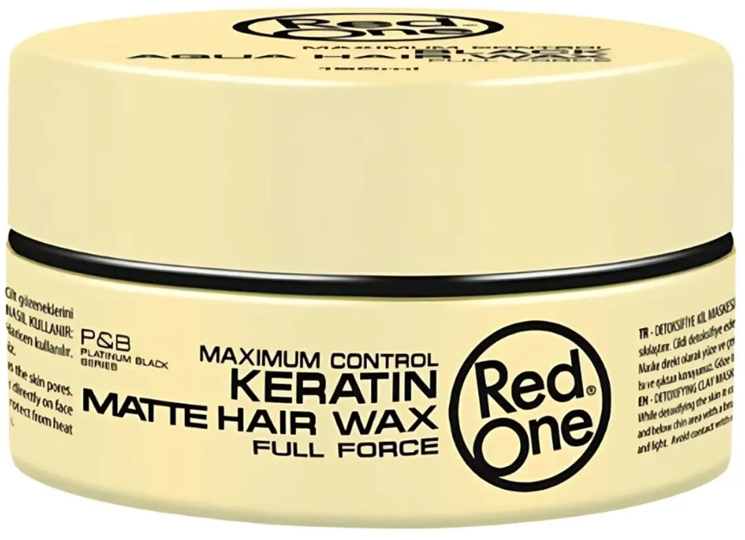 Red One Keratin Matte Haarwax 150ml - 6 Stuks