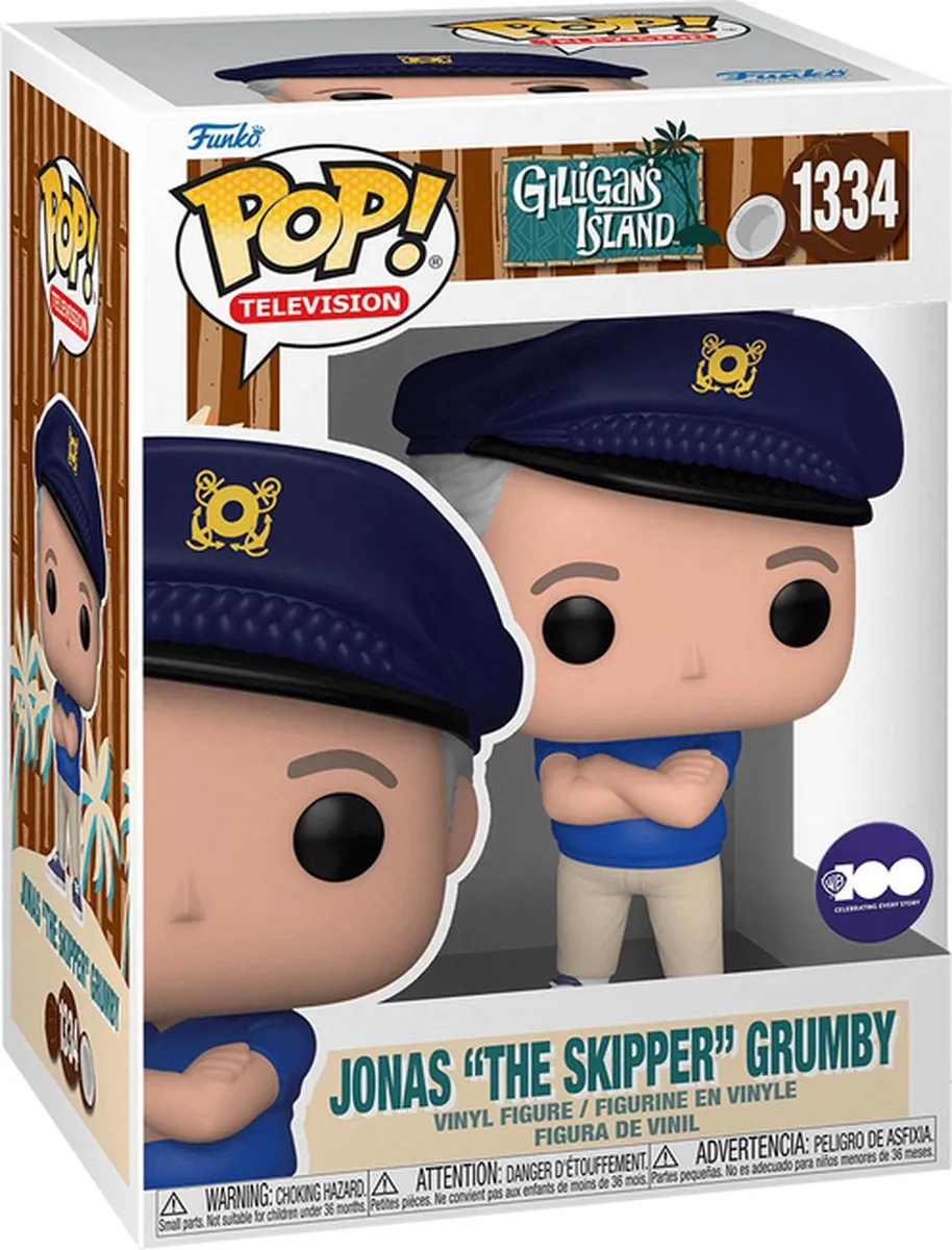 Funko POP! TV The Skipper Gilligan's Island - 9cm - Multicolours