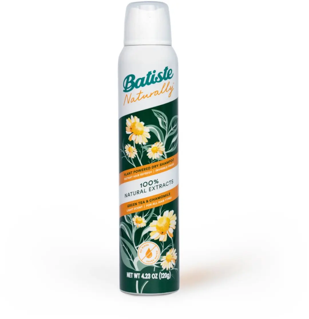 Batiste Naturally Green Tea & Chamomile Droogshampoo 200ml - 25 Stuks