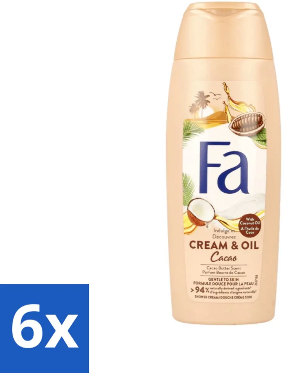 Fa Douchecrème Room & Olie Kokosnuss Kakaoboter