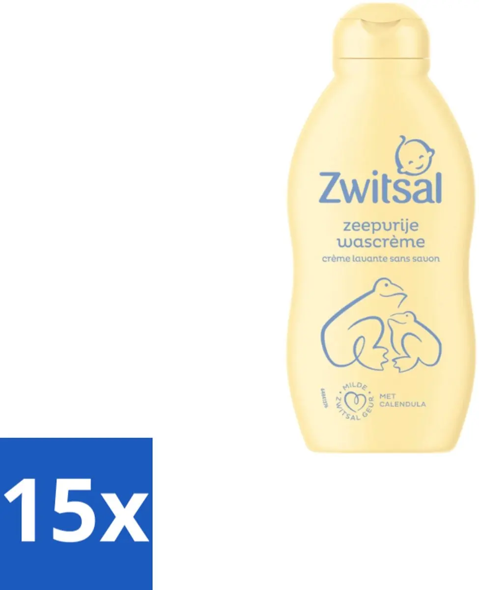 Zwitsal Zeepvrije Wascrème 200ml
